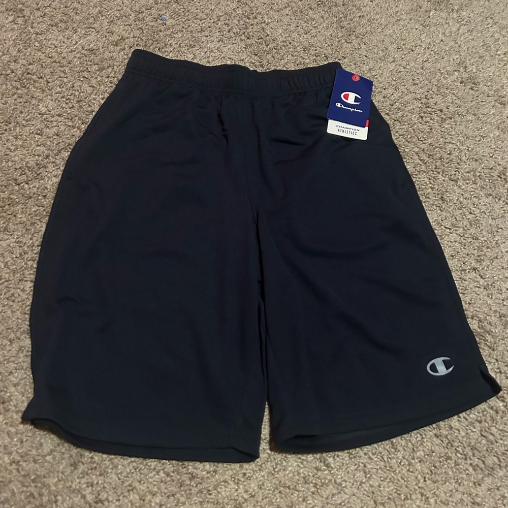 Champion Navy Blue Sports Shorts